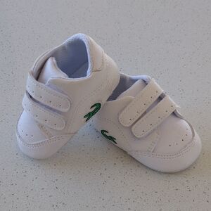 Charming Cream Baby Shoes with Velcro Straps
